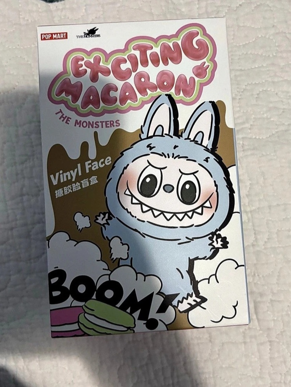 POP MART Exciting Macaron Vinyl Face Figure Boxed